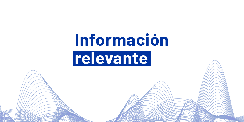 Información relevante