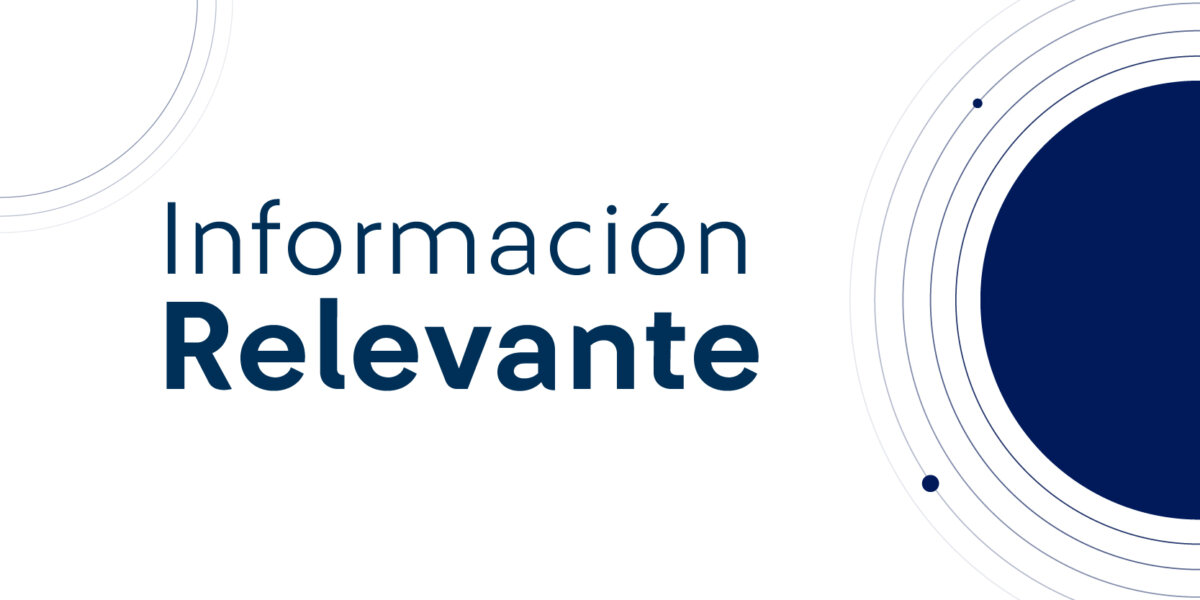 Avisos publicados por la sociedad acerca de decisión en filial de Suramericana S.A